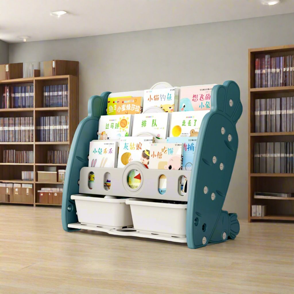 BOOK RACK L-28" W-14" H-26"