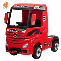 New Model Kids Electric Ride On Baby Car Actros Truck Children's Electric Car Four-Wheel Remote Control Baby Truck