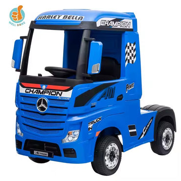 New Model Kids Electric Ride On Baby Car Actros Truck Children's Electric Car Four-Wheel Remote Control Baby Truck