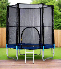 TRAMPOLINE JUMPING -8FT + STAIR & NET