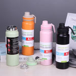 WATER BOTTLE STEEL 800ML HOT & COOL