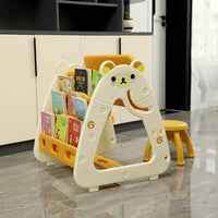 KIDS WRITING BOARD & BOOK RACK