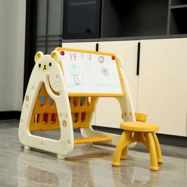 KIDS WRITING BOARD & BOOK RACK