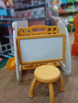 KIDS WRITING BOARD & BOOK RACK