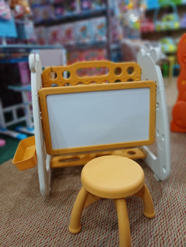 KIDS WRITING BOARD & BOOK RACK