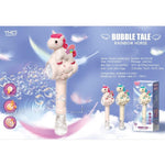 BUBBLE GUN TOY UNICORN