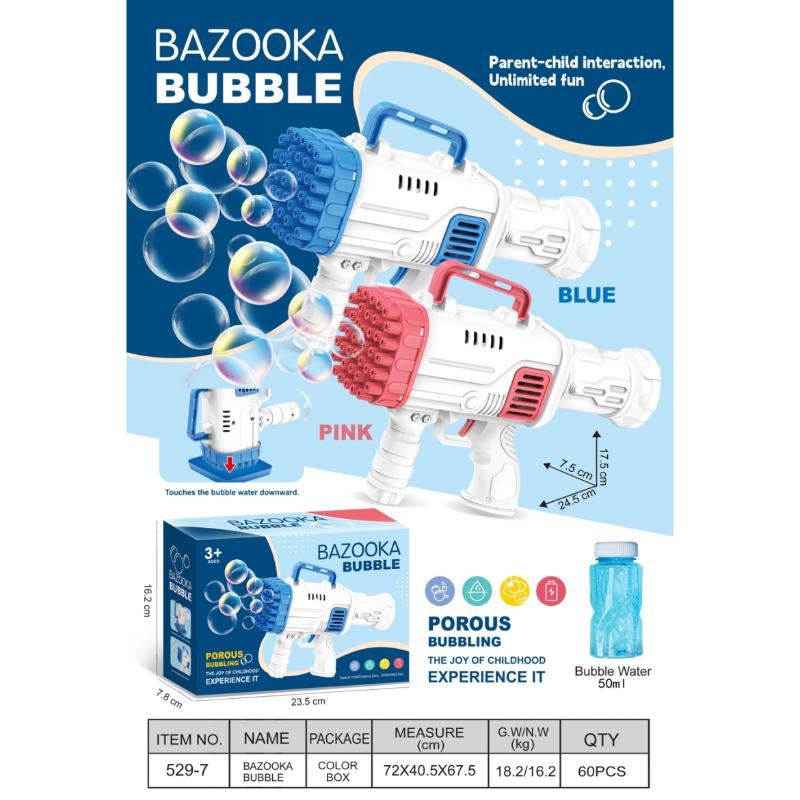 BUBBLE GUN TOY