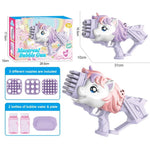 BUBBLE GUN TOY UNICORN
