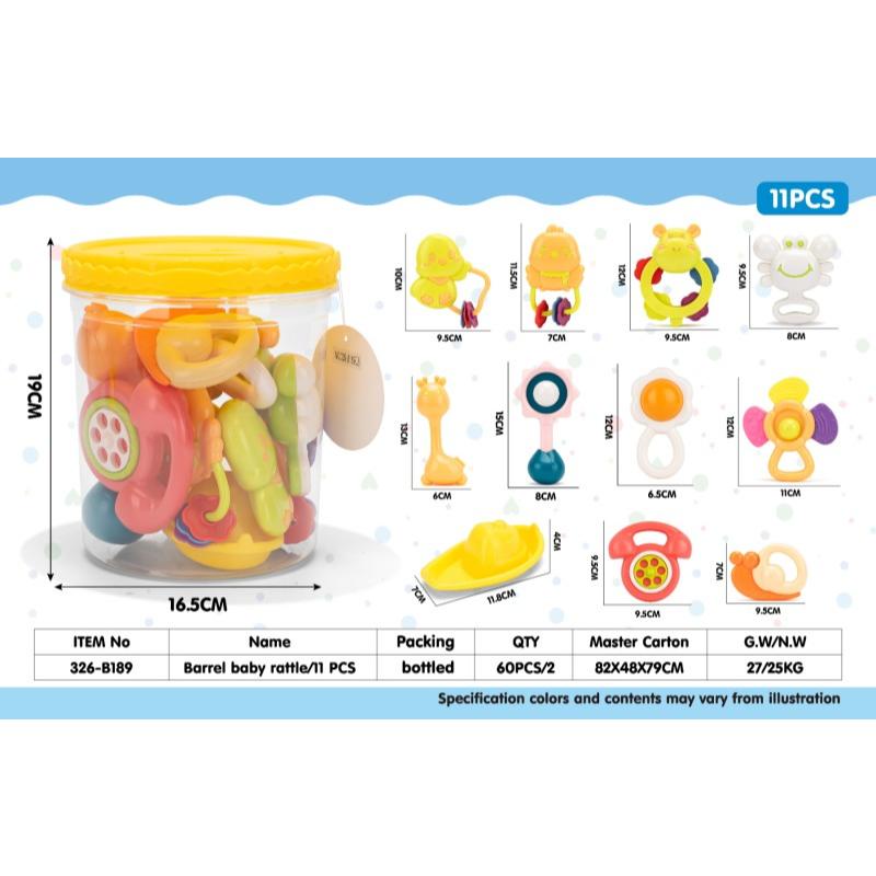 RATTLE TOY IN JAR