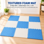 TEXTURED FOAM MAT 9PCS