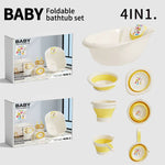 BABY BATH TUB SET 4 IN 1