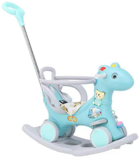 KIDS ROCK & RIDE HORSE WITH HANDLE