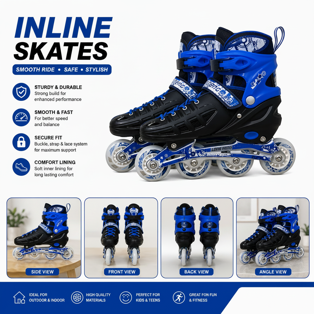 KIDS SKATE SHOES IN LINE