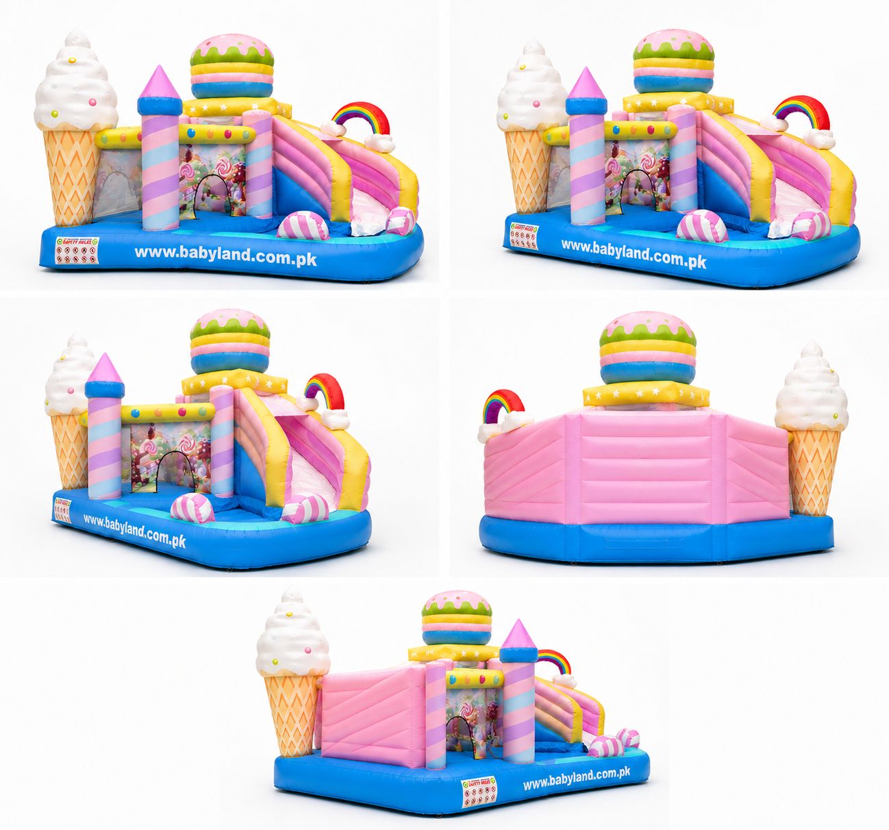 KIDS INFLATABLE SLIDE 4.5*4*3.75m