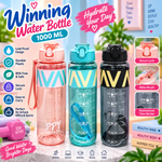 WATER BOTTLE PLASTIC WINNING 1ML