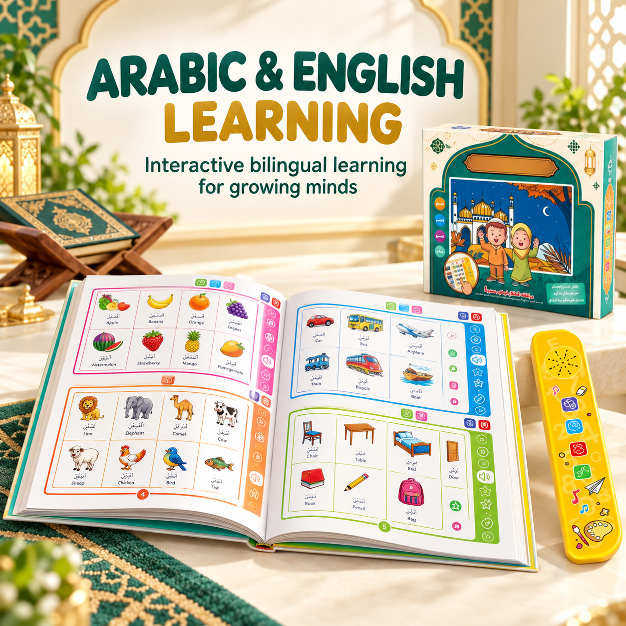 Kids Islamic Audio Learning Book