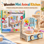 Wooden Mini Animal Kitchen