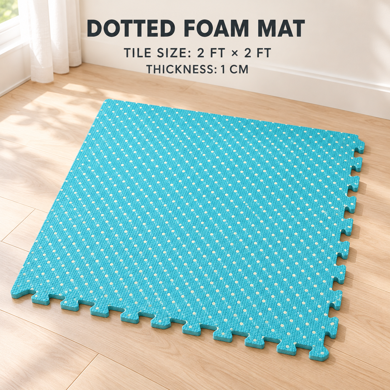 DOTTED FOAM MAT