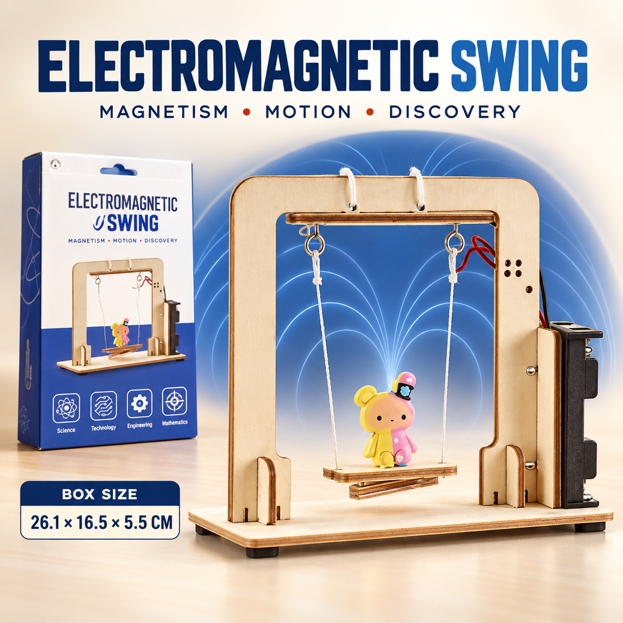 Electromagnetic Swing STEM Toy