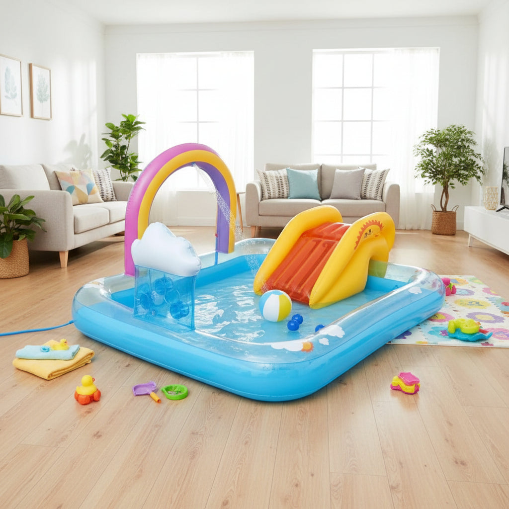 KIDS SWIMMING FUN PLAY CENTER  L-6'2" W-59" H-35"