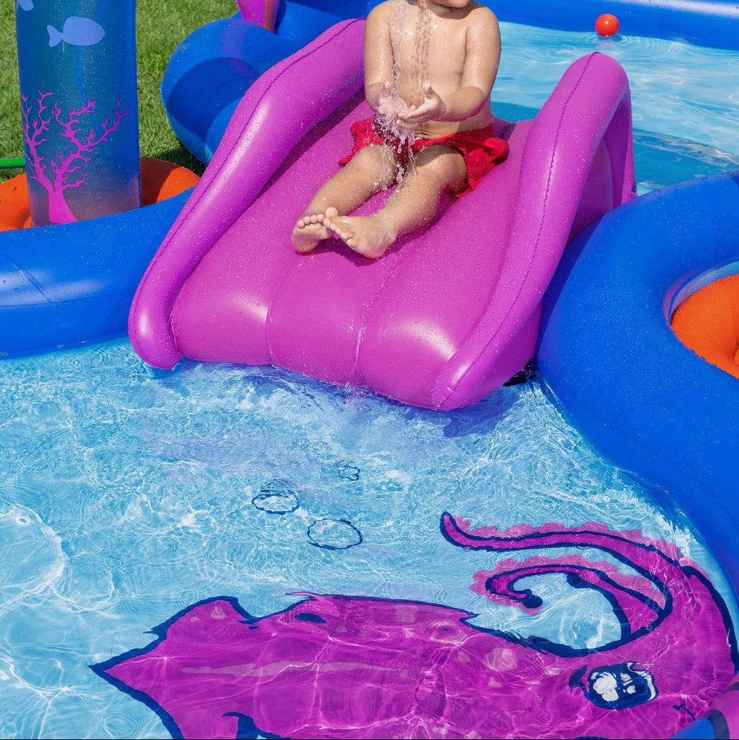 KIDS SWIMMING FUN PLAY CENTER   L-10'10" W-6'2" H-46"