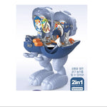 Sliding Dinosaur Storage Box/Tool Box