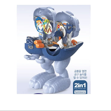 Sliding Dinosaur Storage Box/Tool Box