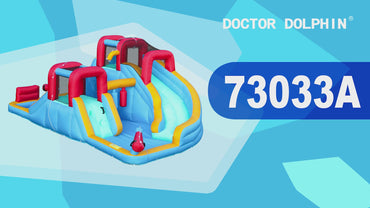 INF JUMPING 2 SLIDE & POOL D-15ft.11