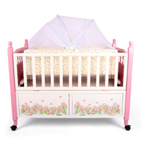 Junior Pink Baby Cot