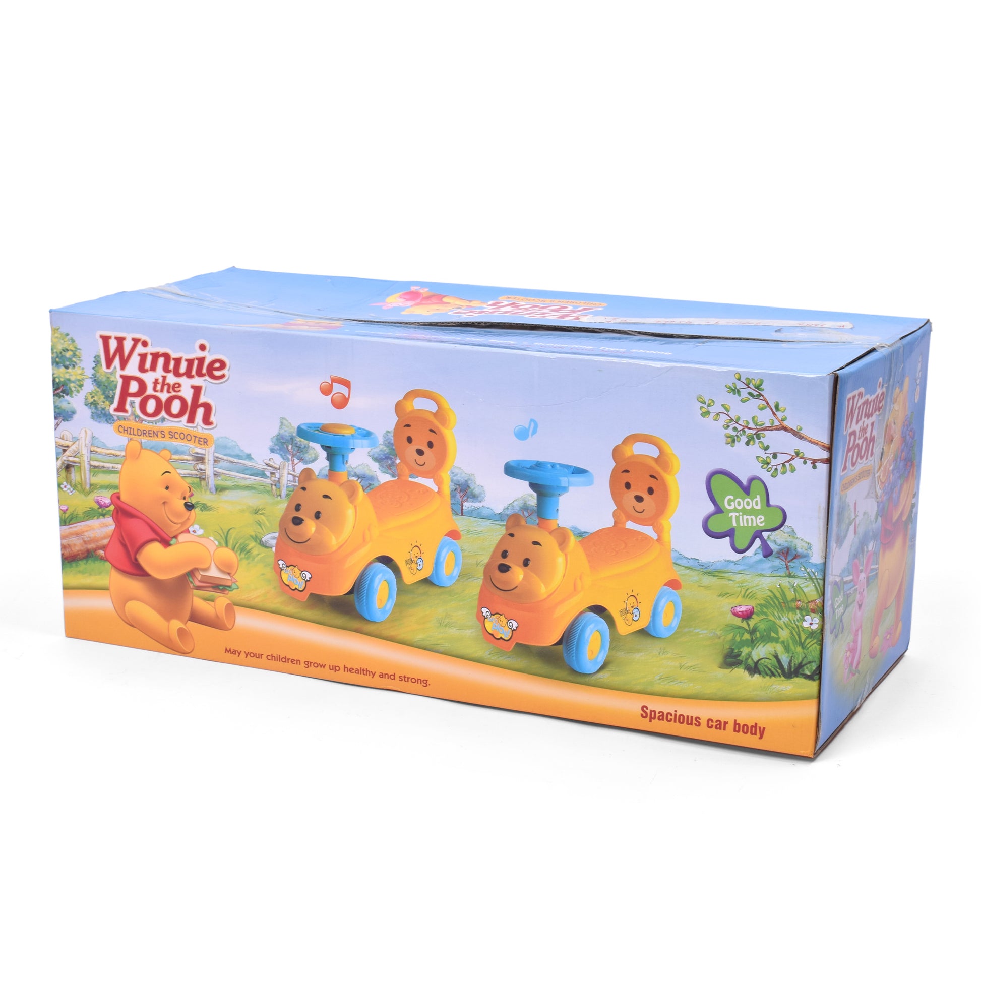 Winuie Pooh Push Car