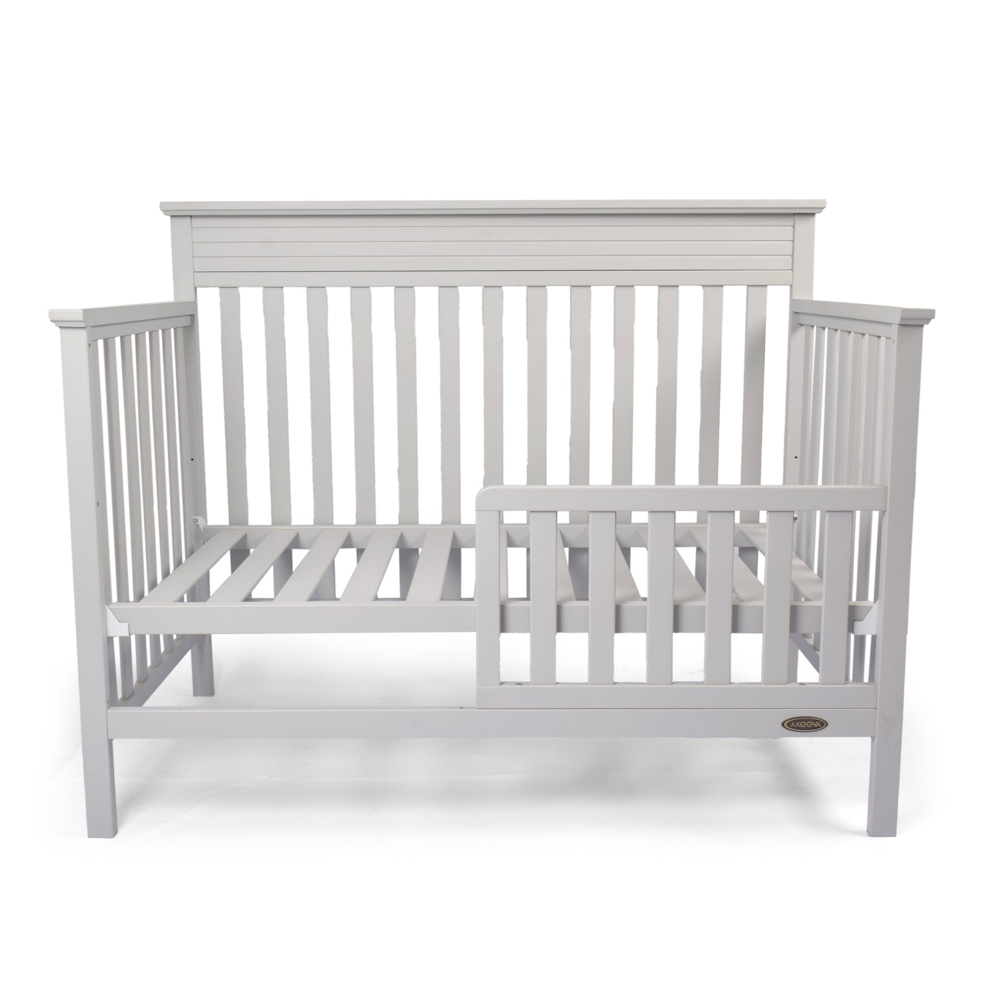 White Deco Painted Baby Cot