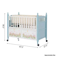 Junior Blue Baby Cot