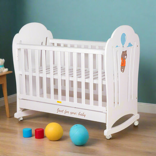 Cool Baby Cot White