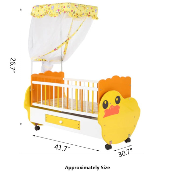 Junior Baby Wood Cot