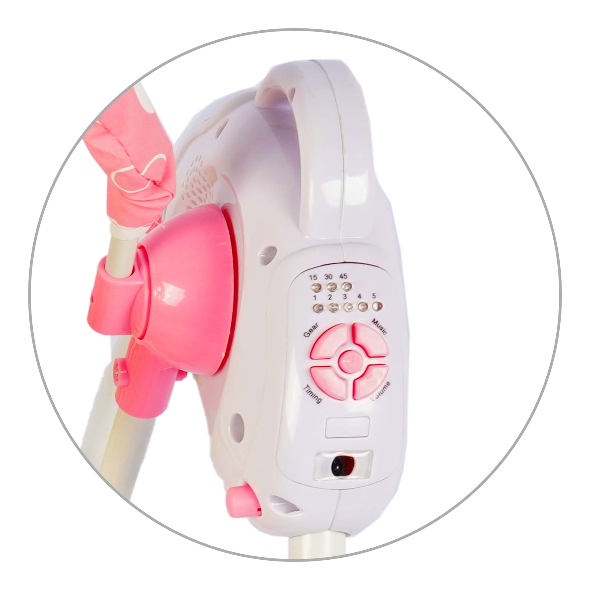 Baby Auto Electric Swing Pink