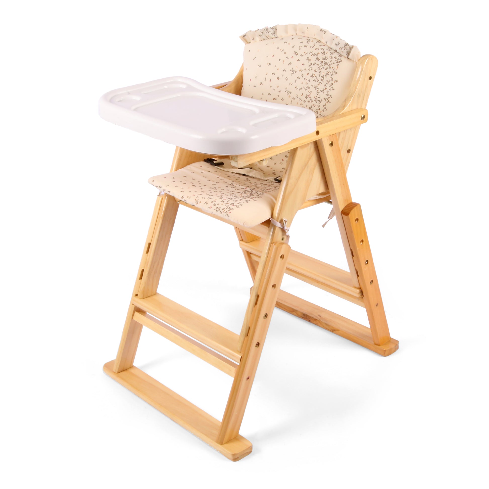 Wooden childs 2024 high chair