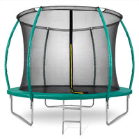 TRAMPOLINE JUMPING -8FT + STAIR & NET